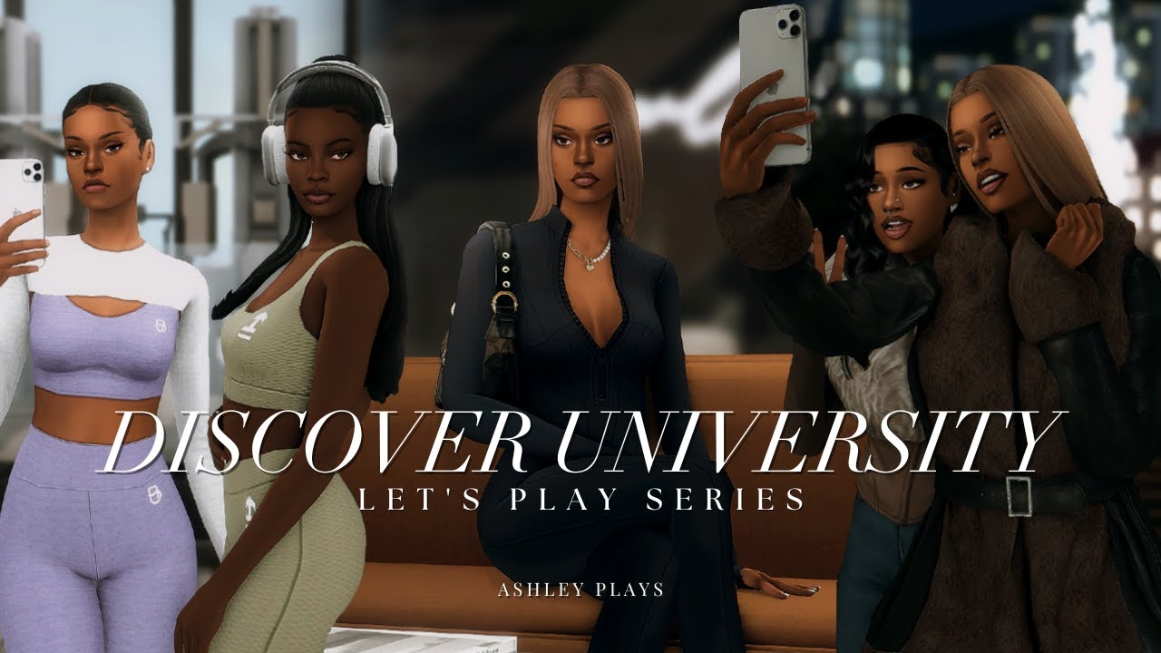 day in the life of an it girl | the sims 4: discover university (EP 13)