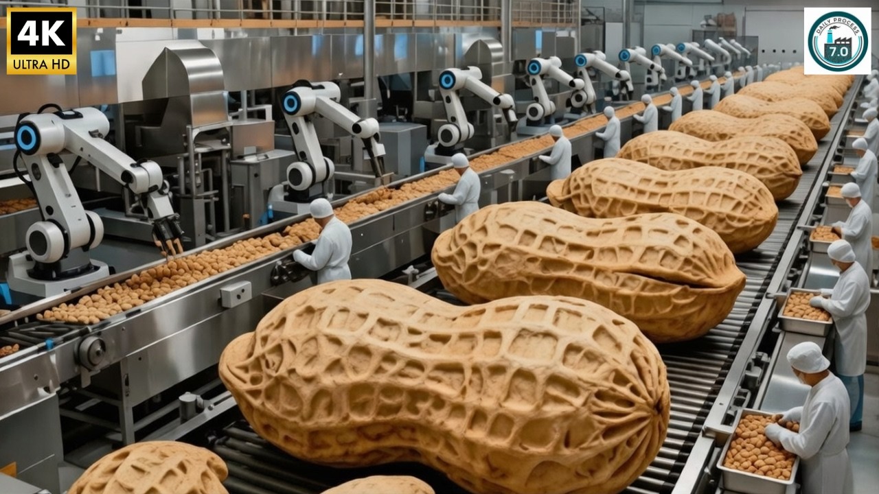 Inside Planters Peanut Factory How Millions Of Peanuts Are Roasted & Salted Every Day (Full Process)