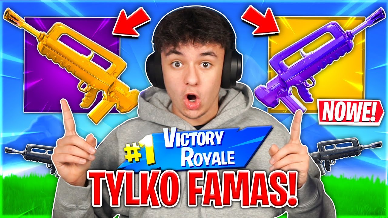 WYGRAJ ale *TYLKO* NOWY FAMAS Challenge! ⭐ w Fortnite
