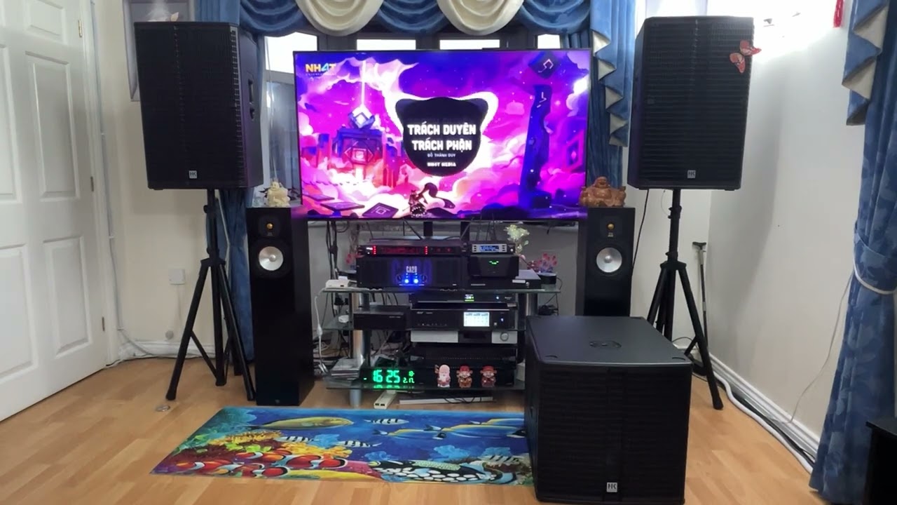 Loa Karaoke HK Audio LINEAR 5 115F + HK HK LINEAR SUB 1500 A - Chĩnh Hãng - Made in Germany
