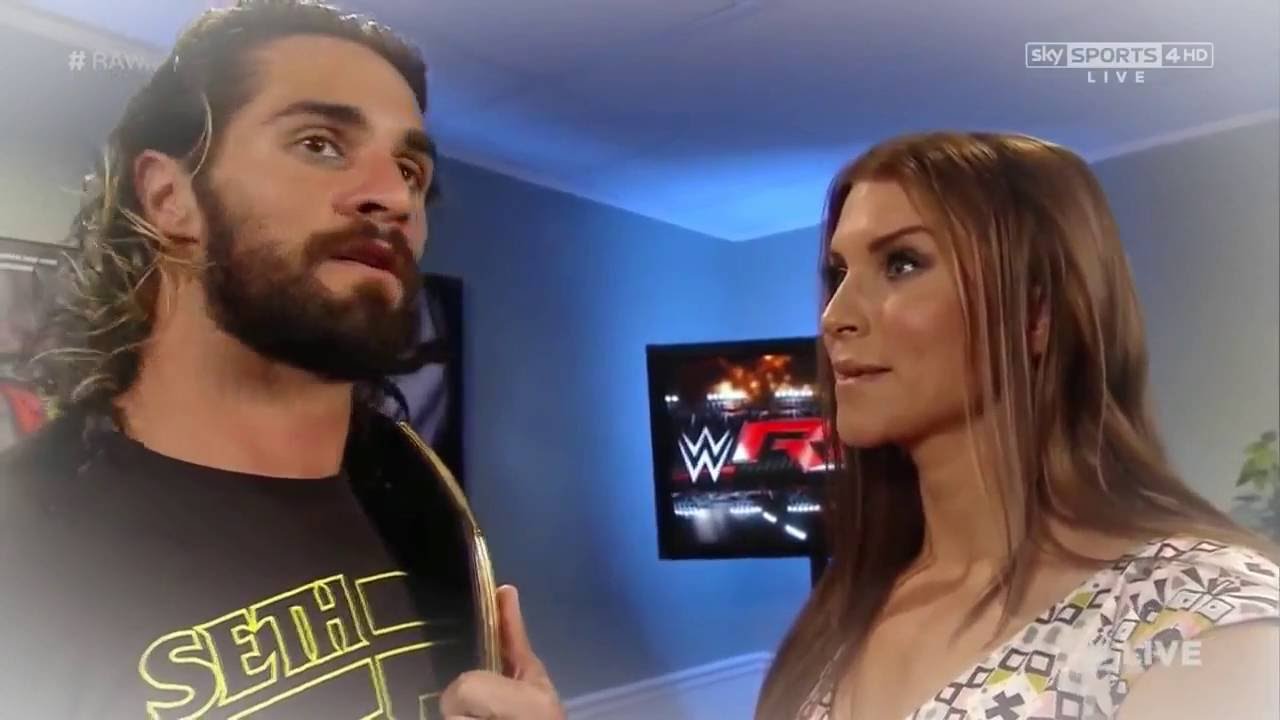 Stephanie Mcmahon and Seth Rollins feat Triple H The Heart Wants What It Wants MV