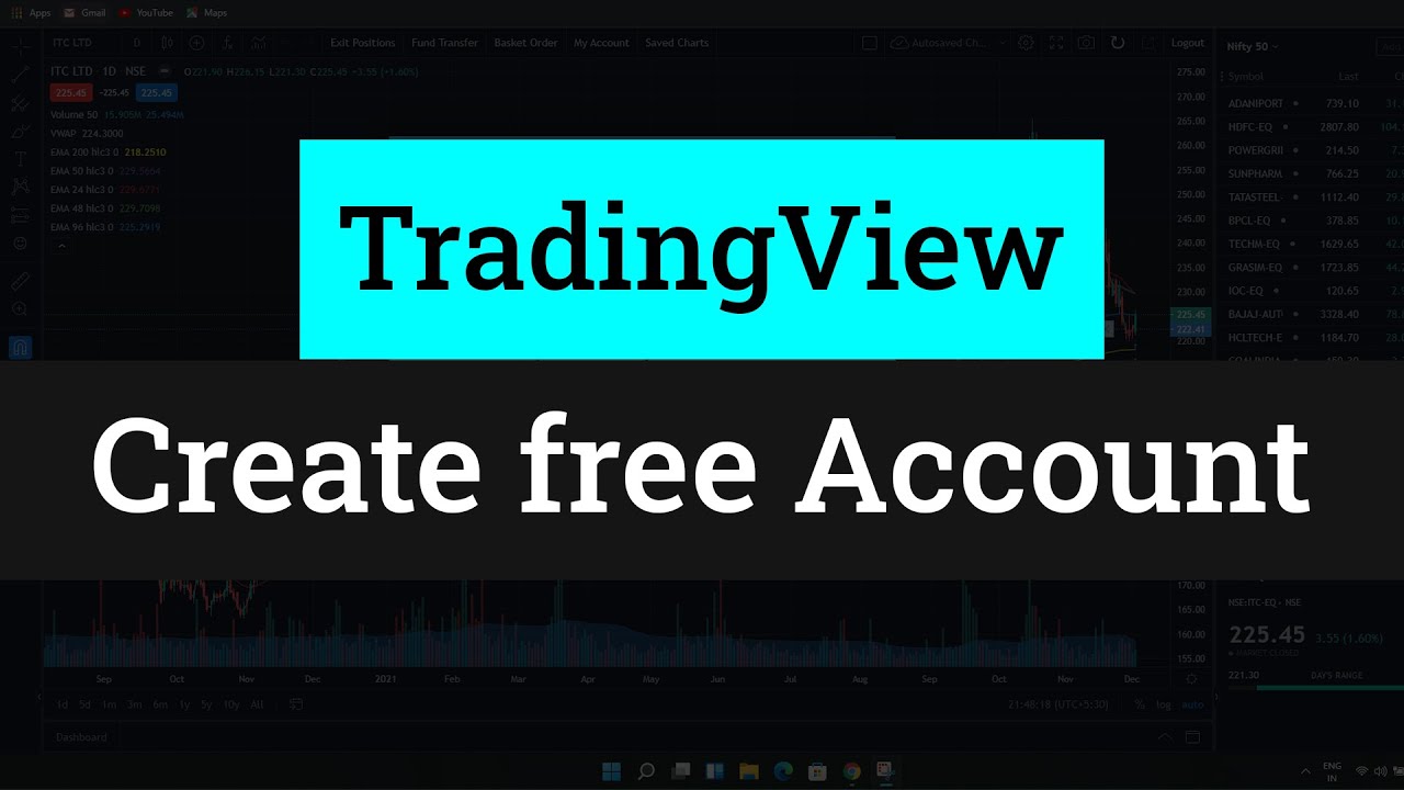How to Create TradingView Free Account | Trading How To