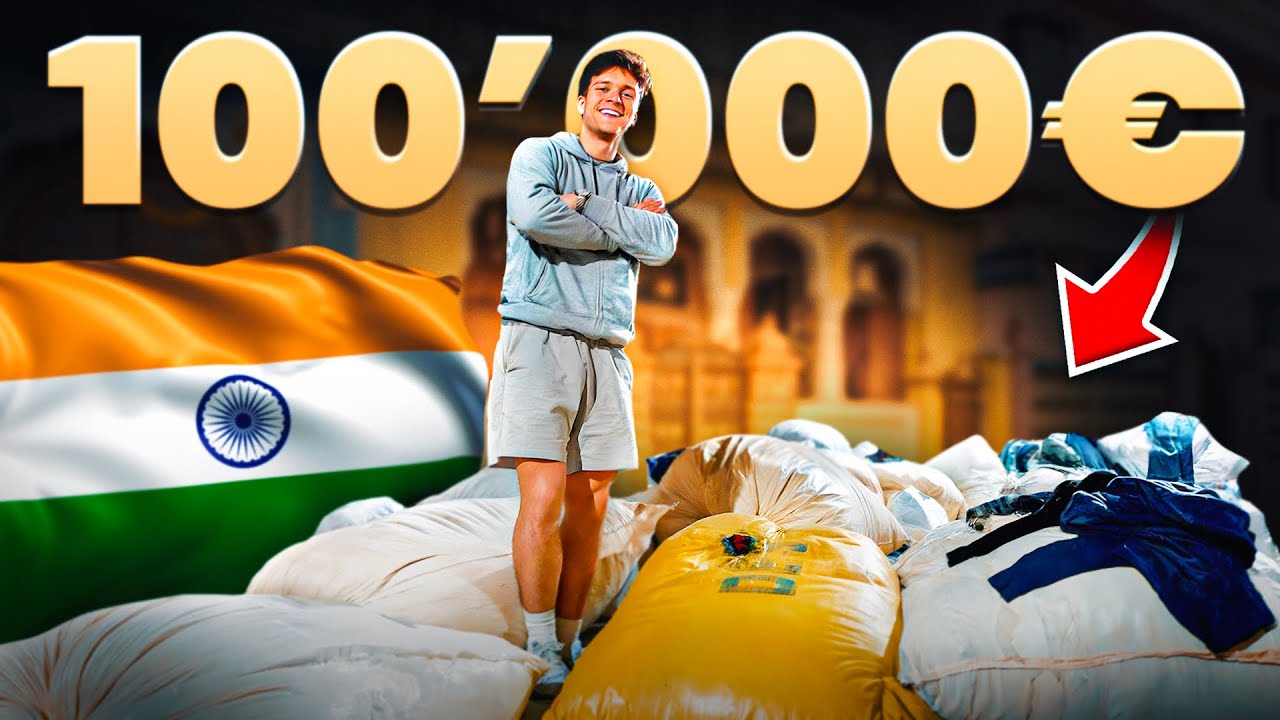 On achète +100 000€ de vêtements en Inde