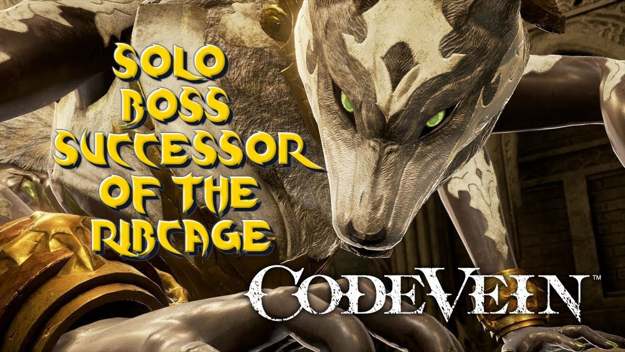 Code Vein - Solo Boss Sucessora do T&oacute;rax / Successor Of The Ribcage