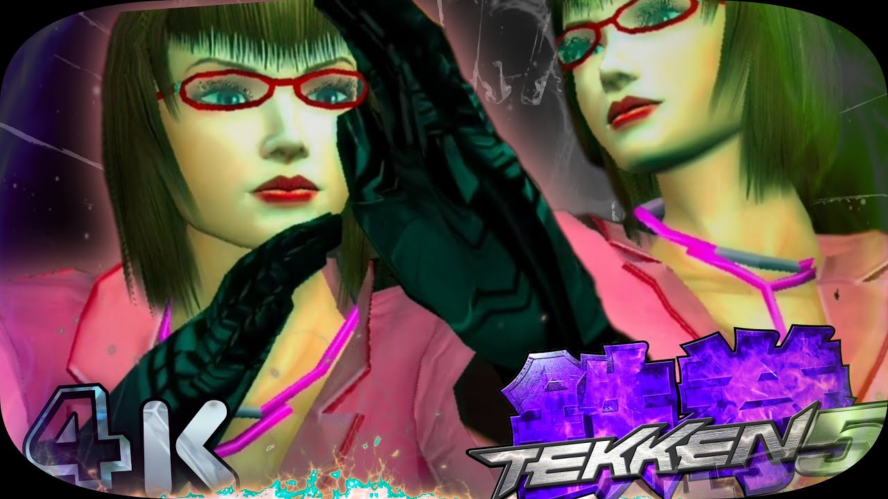 Anna ( Pink, Black Outfit Nurse  ) Ultra Hard Tekken 5 Remastered UHD 4K 60 FPS