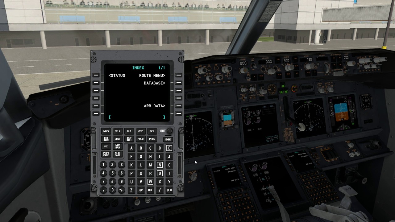 Tutorial (Deutsch) - XPlane 11 Navigation mit Flugcomputer (FMS) und Flugplan