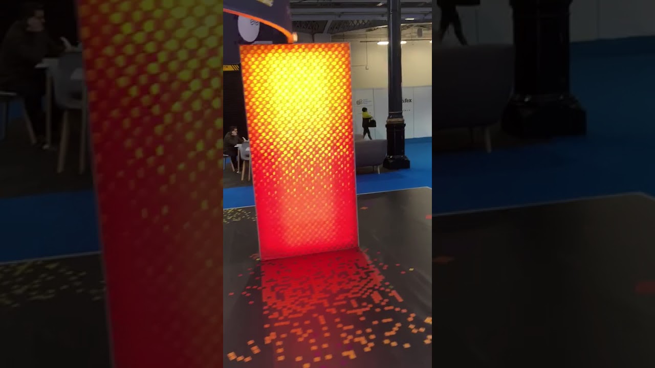 Dynamic LED Light Boxes - ELG Stand at International Confex 2018
