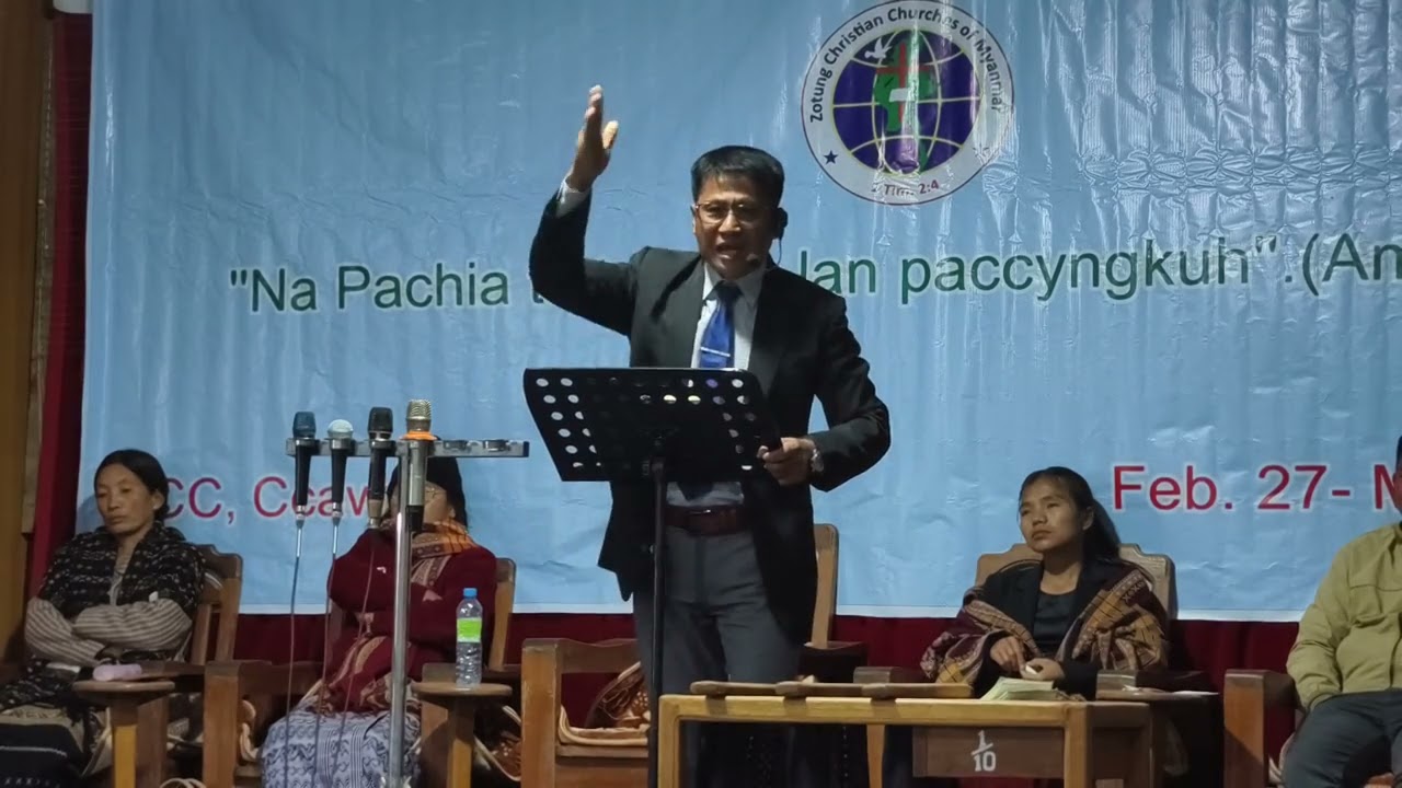 // Rev. Tun Kyi //Na Pachia te Tungku lan paccyngkuh, (Amos 4:12)