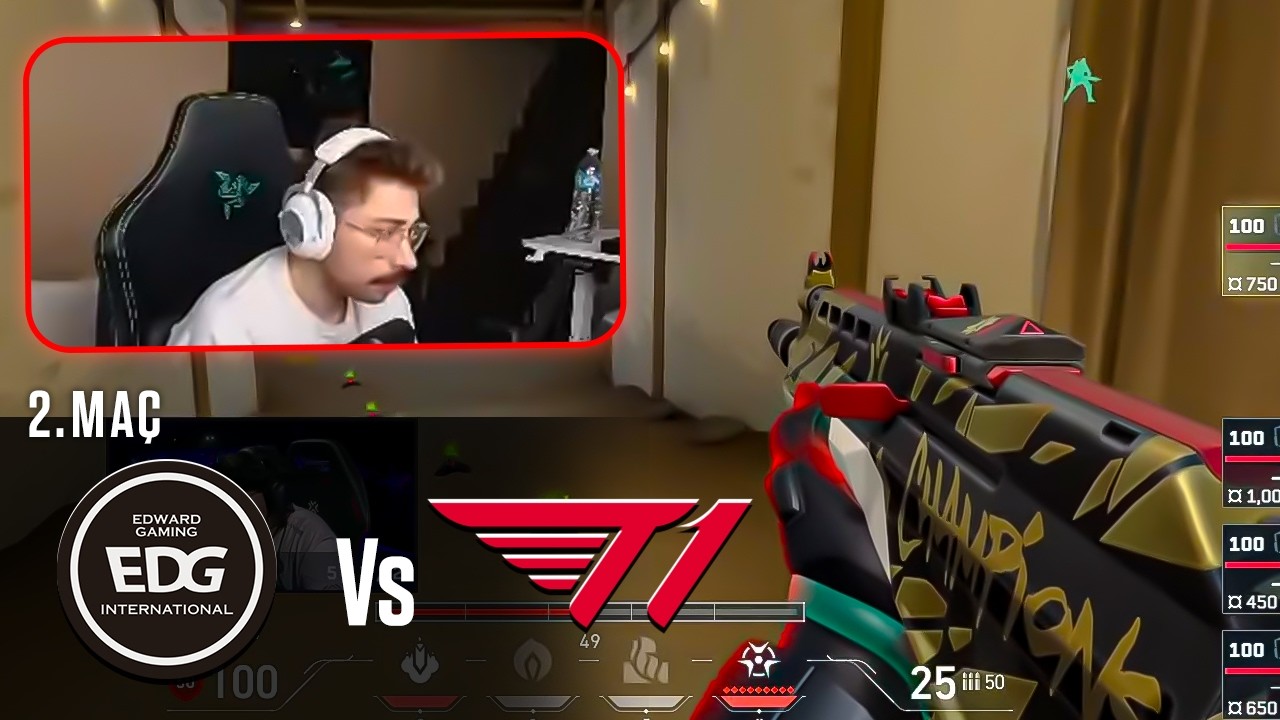 T1 VS EDG 2. MAÇ | Masters Santiago 2026 | VALORANT (COMBATRY T1 vs EDward Gaming izliyor)