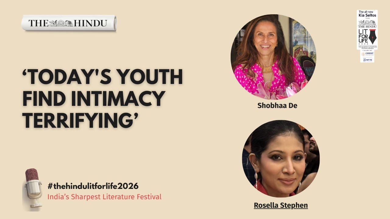 Sex, Sensuality, and Shobhaa De | The Hindu Lit For Life 2026