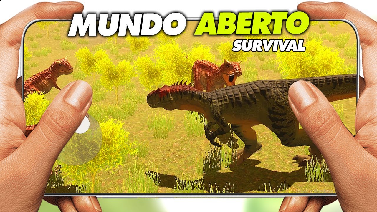 Allosaurus Simulator NOVO JOGO DE SOBREVIVÊNCIA SIMULATOR COM DINOSSAUROS PARA CELULAR ANDROID