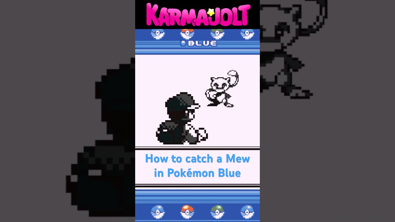 Catch a Mew in Pok&eacute;mon Blue, Red, or Yellow! (Game Boy) - A Wild Glitch Appears!