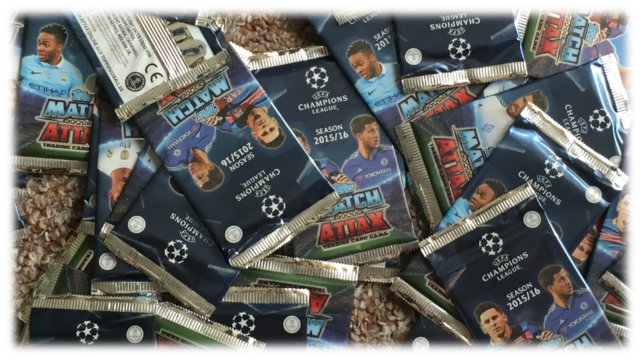 50 PACKS! CHAMPIONS LEAGUE 15/16 - C100, LIMITED EDITION, ALLES! | PacksUnited