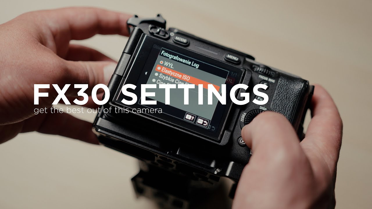 My Go -To Sony FX30 Settings for Wedding Filmmaking and Other (S-Log3, ISO, White Balance)