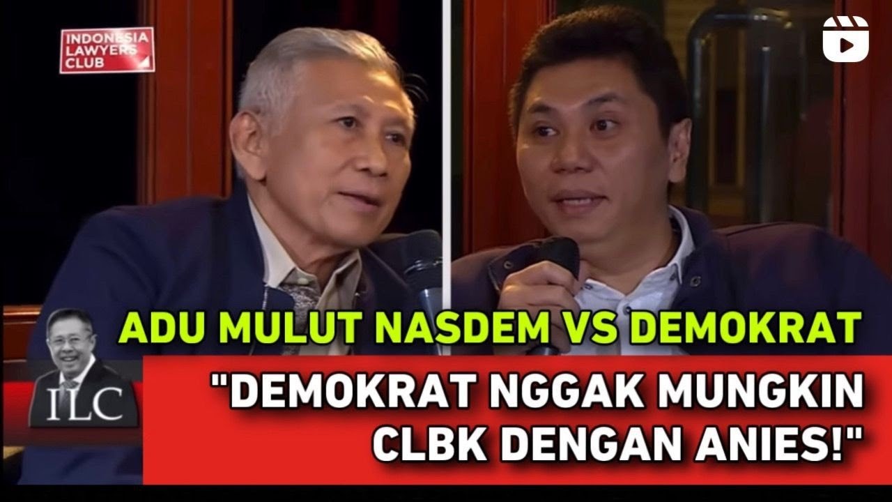 ADU MULUT NASDEM VS DEMOKRAT // DEMOKRAT NGGAK MUNGKIN CLBK DENGAN ANIES!