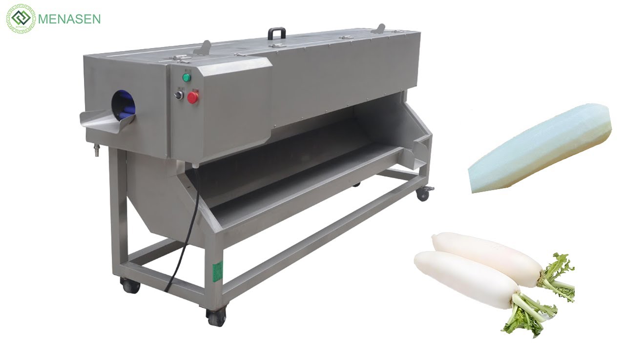 MNS-XP11 Industrial Carrot White Radish Peeler Peeling Machine
