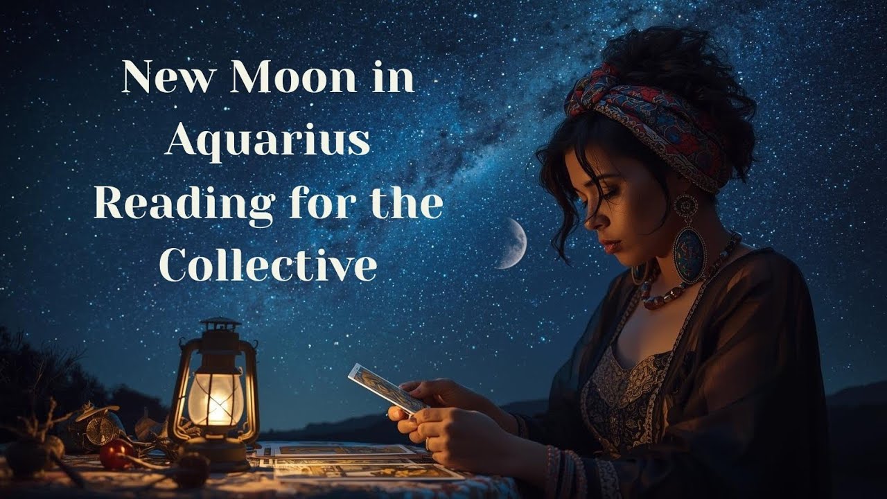 🌑✨New Moon in Aquarius Reading for the Collective