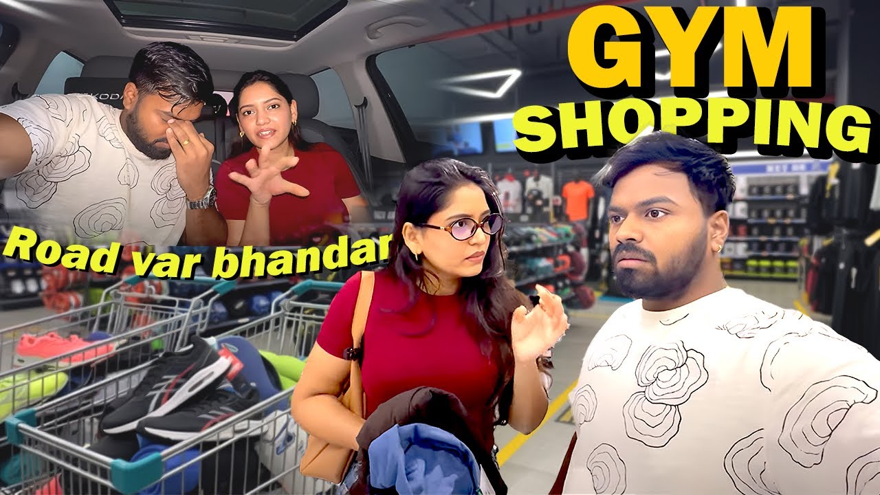 Ugach gelo tithe☹️ | kapdyaat Plastic🤯| Gym chi tayari💪