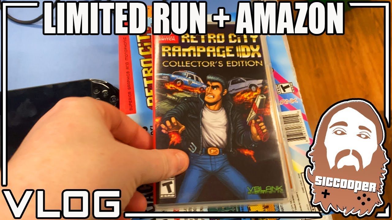 Limited Run Games Traded In + Double Jump Amazon Info | SicCooper