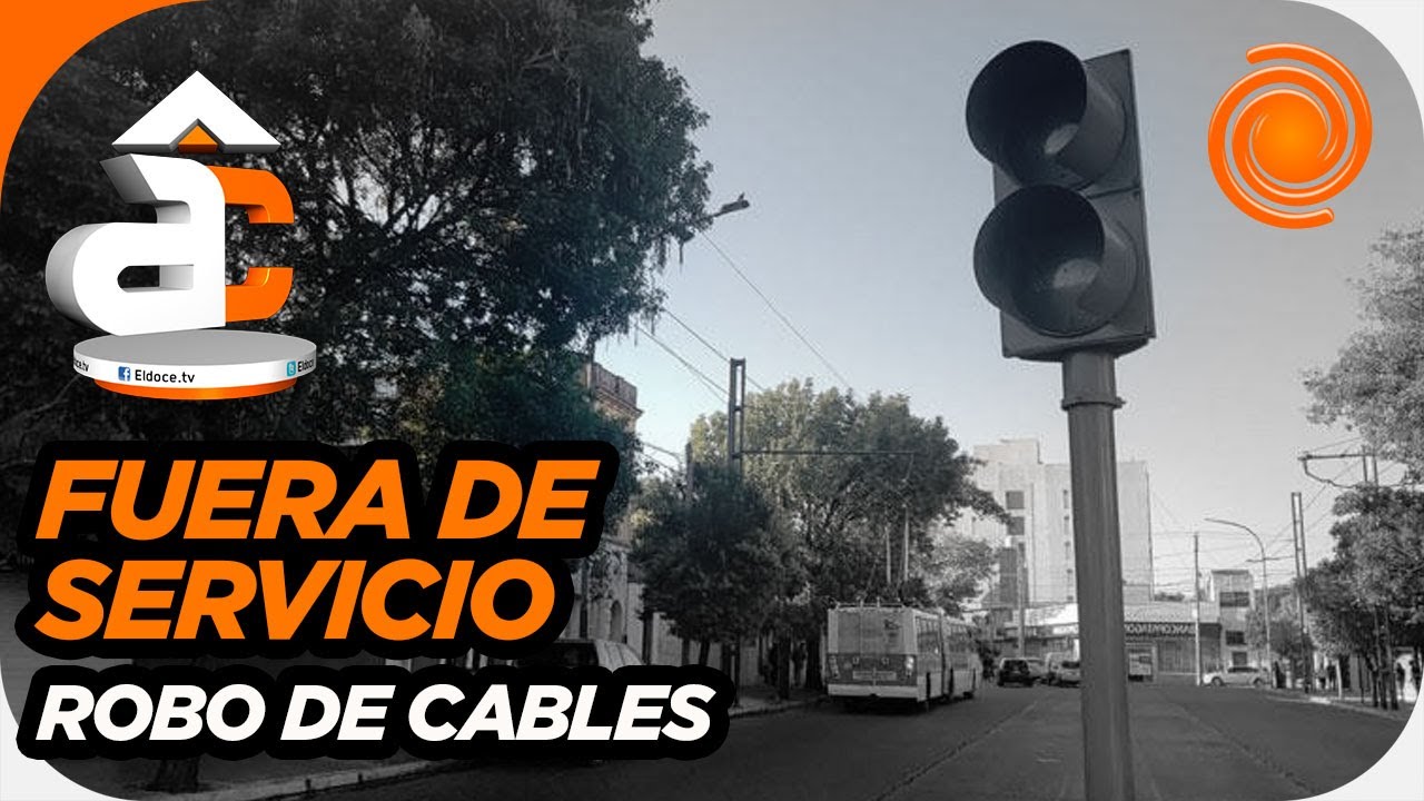 INSÓLITO. Robaron 360 metros de cables de la red de semáforos en la zona de barrio Pueyrredón