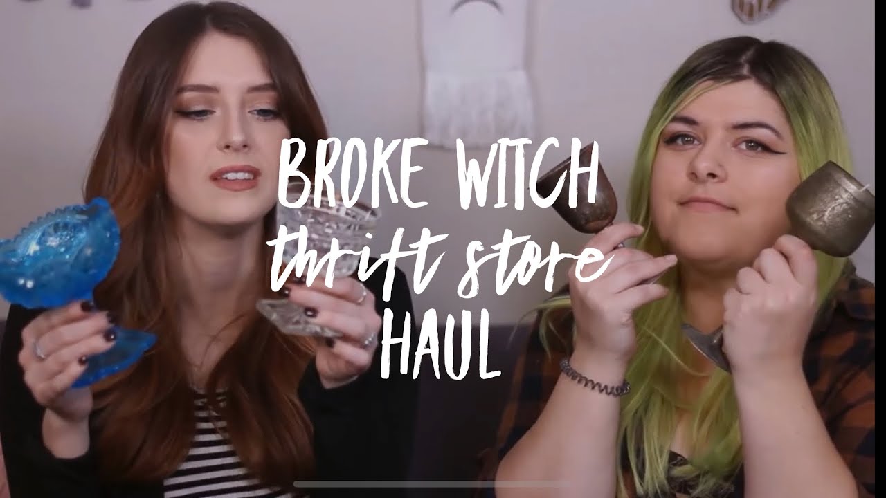 Broke Witch -Thrift store haul
