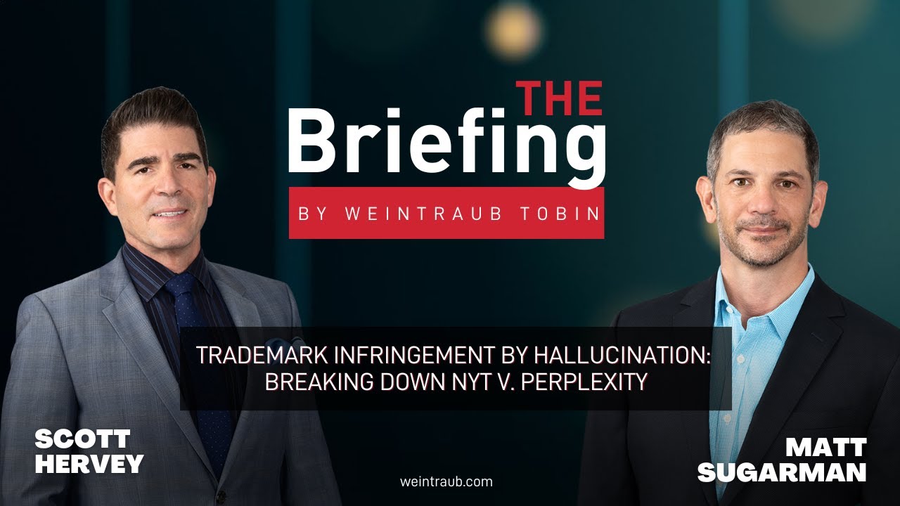 The Briefing: Trademark Infringement by Hallucination: Breaking Down NYT v. Perplexity