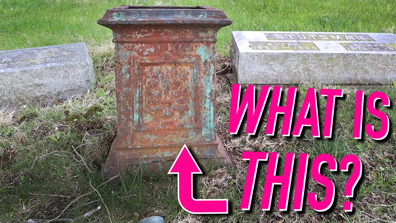 MYSTERY OBJECT in Indiana Cemetery | Graveyard Exploration 539