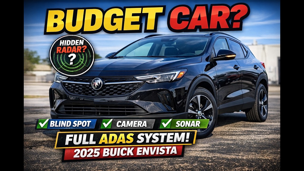 Обзор системы ADAS для Buick Envista 2025 года | Бюджетная платформа, полный набор ADAS-решений
