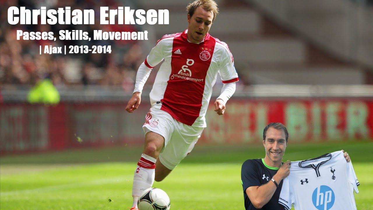 Christian ERIKSEN- Passes, Skills, Movement | Ajax | 2013-2014