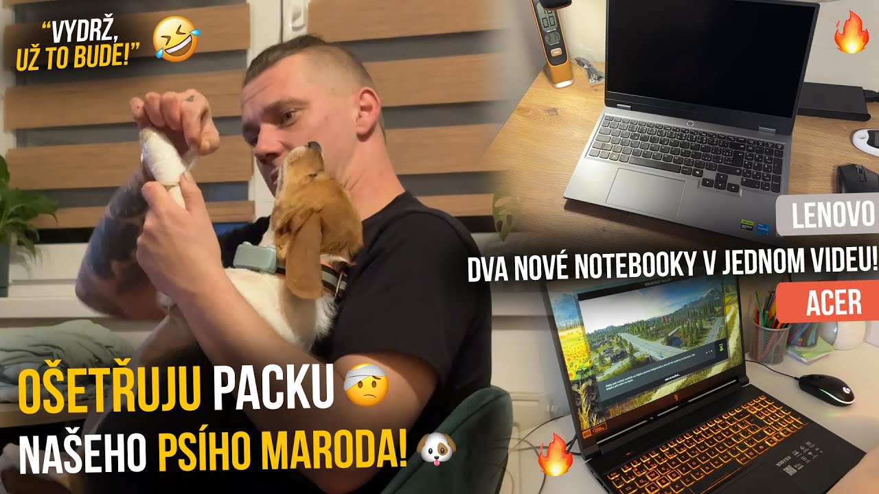 Dva nové Notebooky v jednom videu 📍ACER VS LENOVO Otázky z testů jsou jiný vesmír! Žílog_239