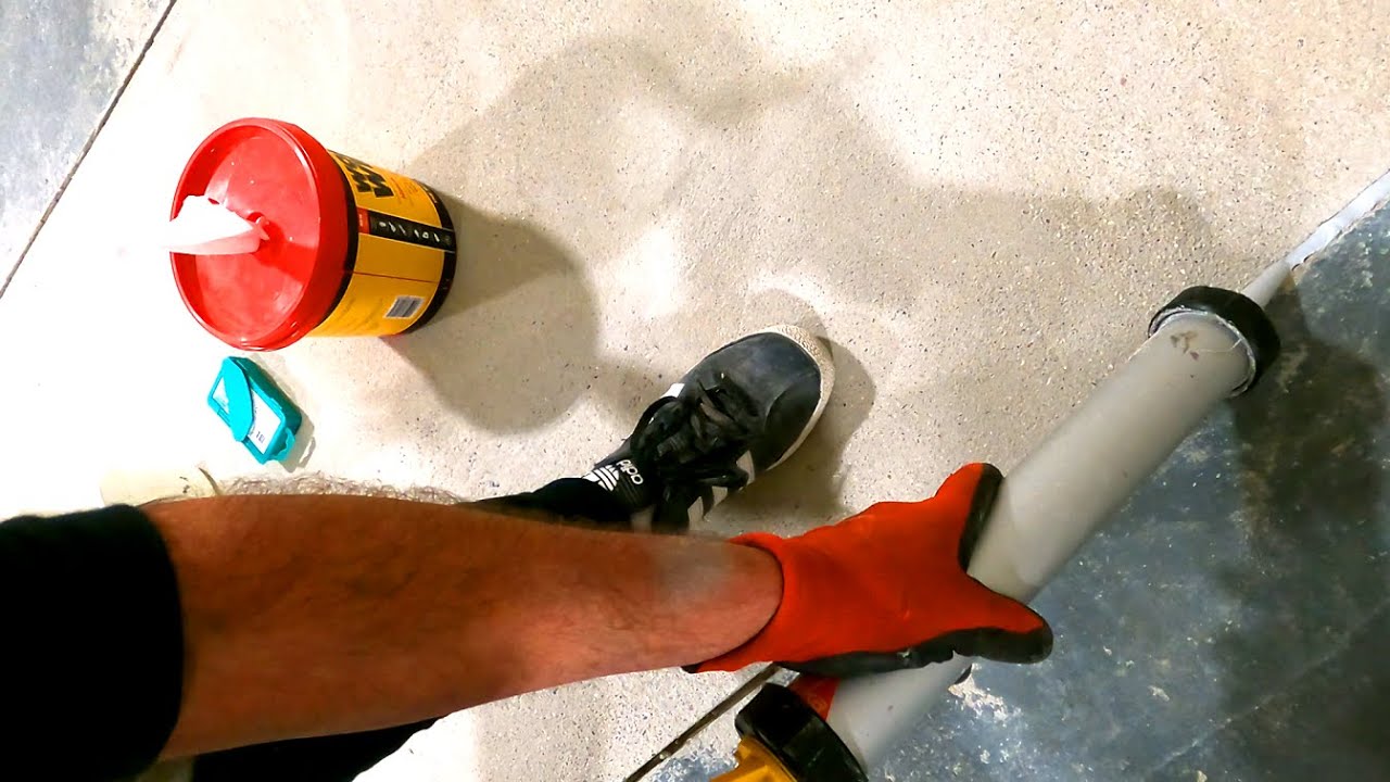 Part 3 of 3 | Concrete Floor Screed Repair - Best Way To Mastic A Movement Joint