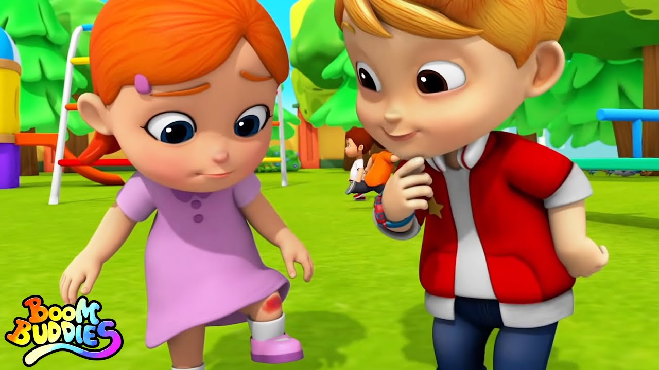 Canção de Boo Boo | Videos educativos | Boom Buddies Português | Desenhos animados para crianças