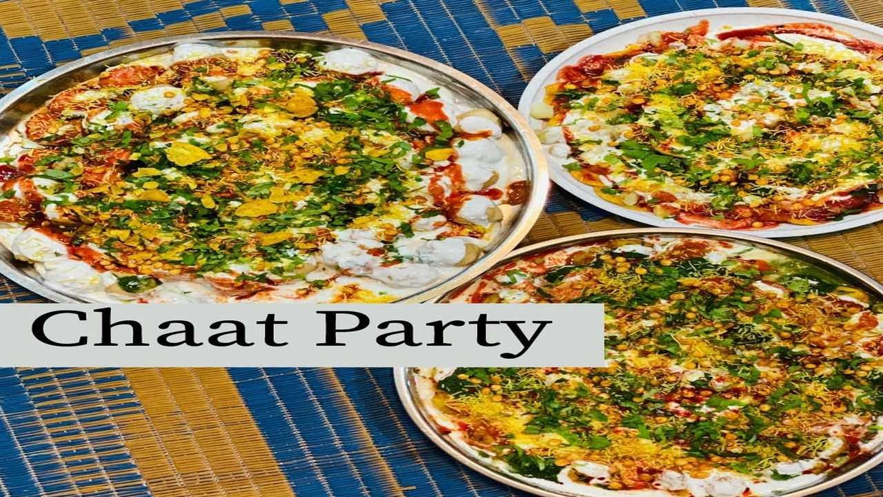Chaat Party with Cousins, Dahi Bhalle,Sev Puri,Chat Papdi,Aloo Chat Recipe.PART - 1.