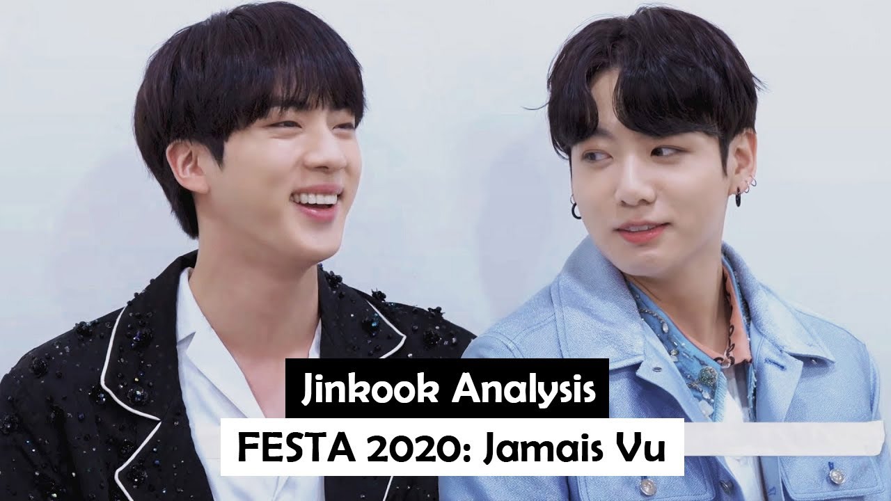 Jinkook анализ: FESTA 2020 Jamais Vu (eng sub)