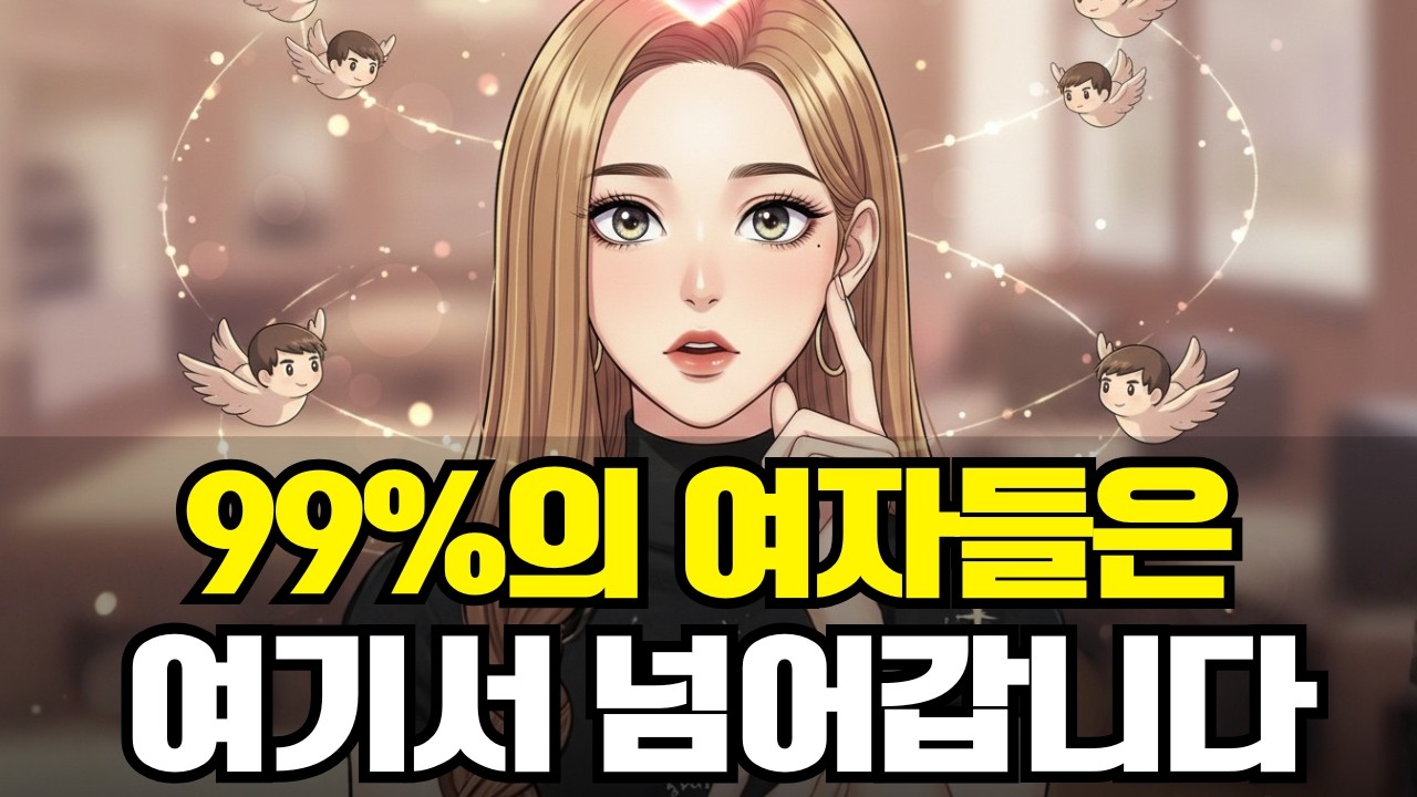(1%만 아는) 좋아하는 모든 여자 꼬시는 방법 (4단계 심리 기술)