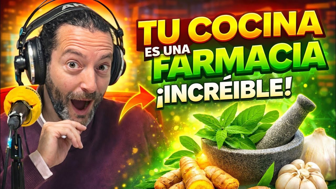 Tu cocina es una farmacia (y casi nadie lo sabe)
