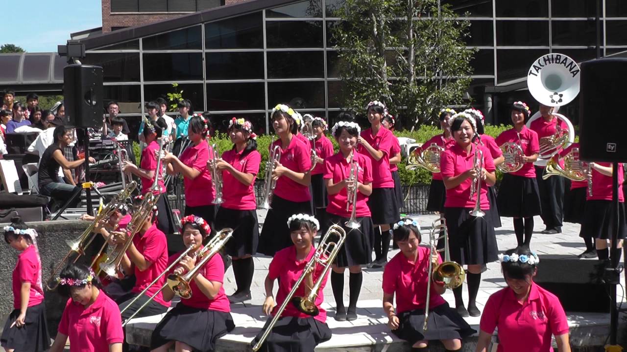 🍊橘祭2016★中庭 京都橘高校吹奏楽部  2016 9 10  Prat1 Kyoto Tachibana SHS Band