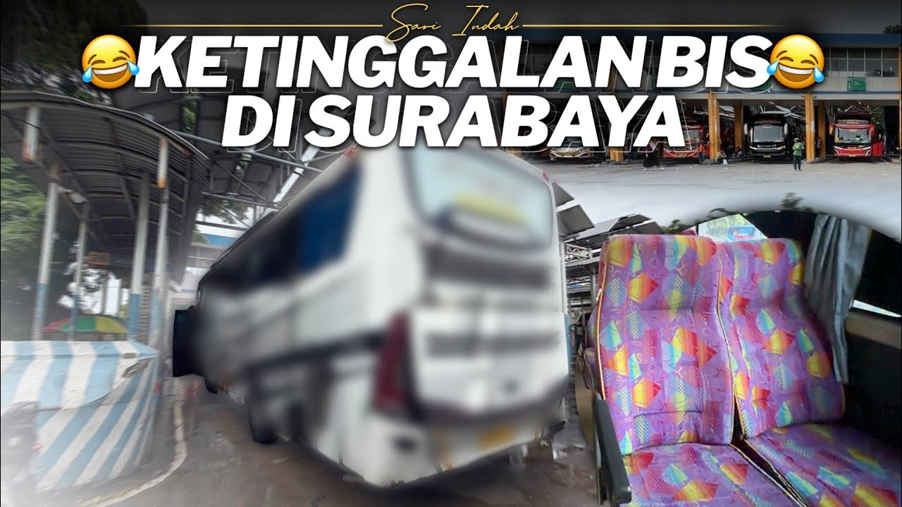 SARI INDAH DENPASAR - JAKARTA || MALAH KETINGGALAN BIS NYA, TERUS GIMANA INI YA ❓[ Part 6 ]