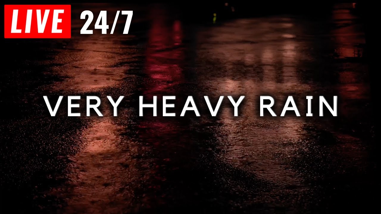 🔴 Very Heavy Rain &mdash; Sleep Fast TONIGHT (NO AI)