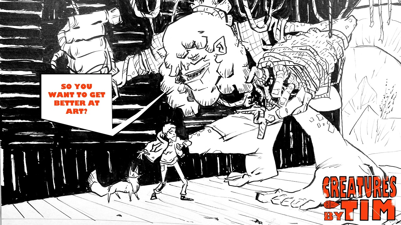 A fun way to study to improve your comic art