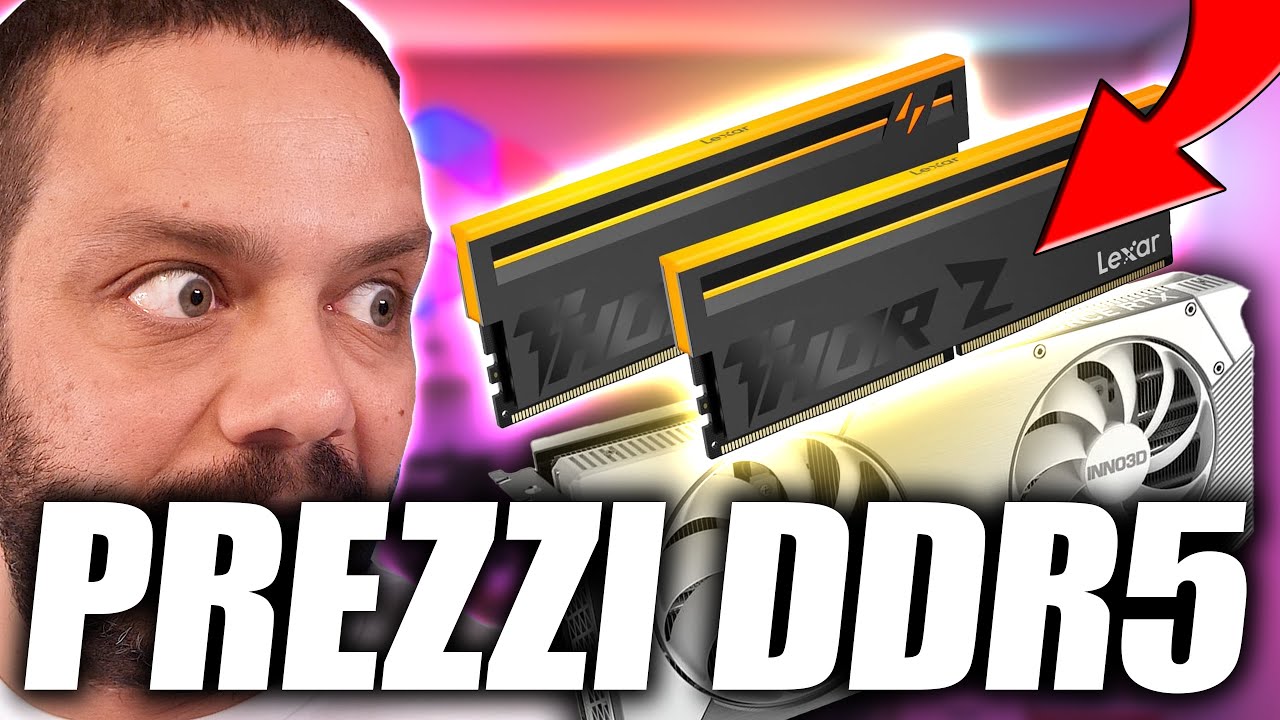 PREZZI&nbsp;RAM&nbsp;DDR5 E&nbsp;SCHEDE VIDEO&nbsp;| SITUAZIONE ATTUALE ⚠️
