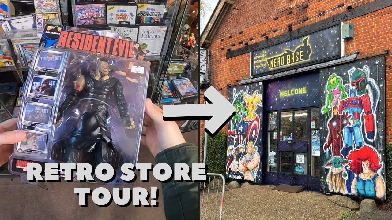 So Much Retro! Nerd Base Retro Store Tour.