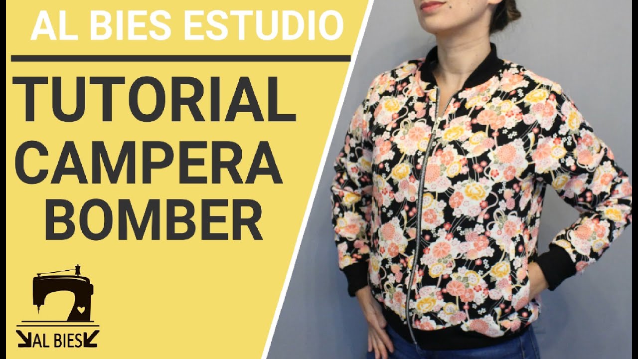 Tutorial campera bomber / Confeccion con vista y forreria / embolsado