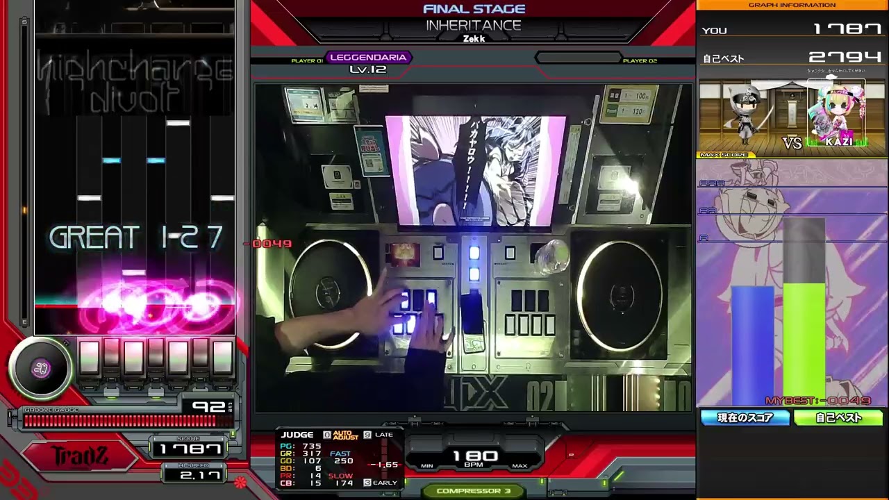 INHERITANCE [SPL HARD] いつかSP皆伝になる男255