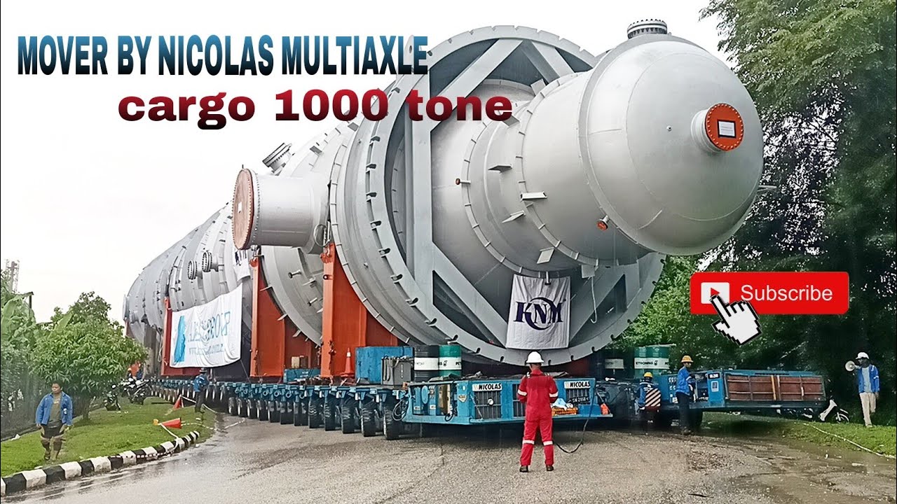 VOLVO FH16,SCANIA R 580 NICOLAS TRELER / CARGO 1000 TONE