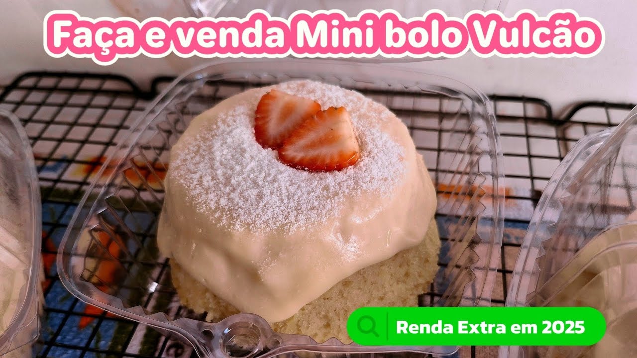 ✅️RENDA EXTRA!!! Mini Bolo Vulcão Que Lucra Muito 🎉💰🤑