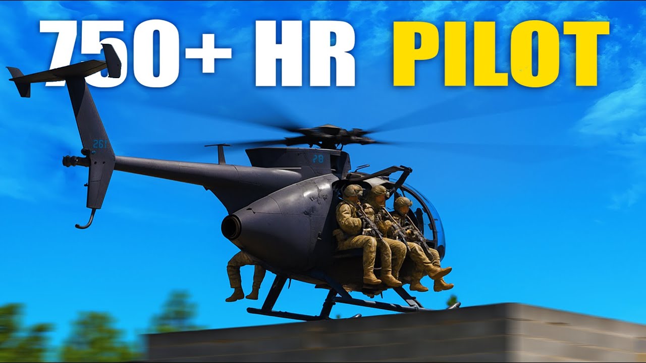 What a 750+ Hour Little Bird Pilot Looks Like in Arma Reforger