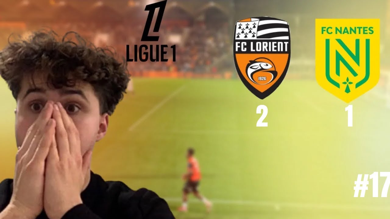 VLOG LORIENT- NANTES 2-1 20 EME JOURNEE DE LIGUE 1 ( tour des stades 17)