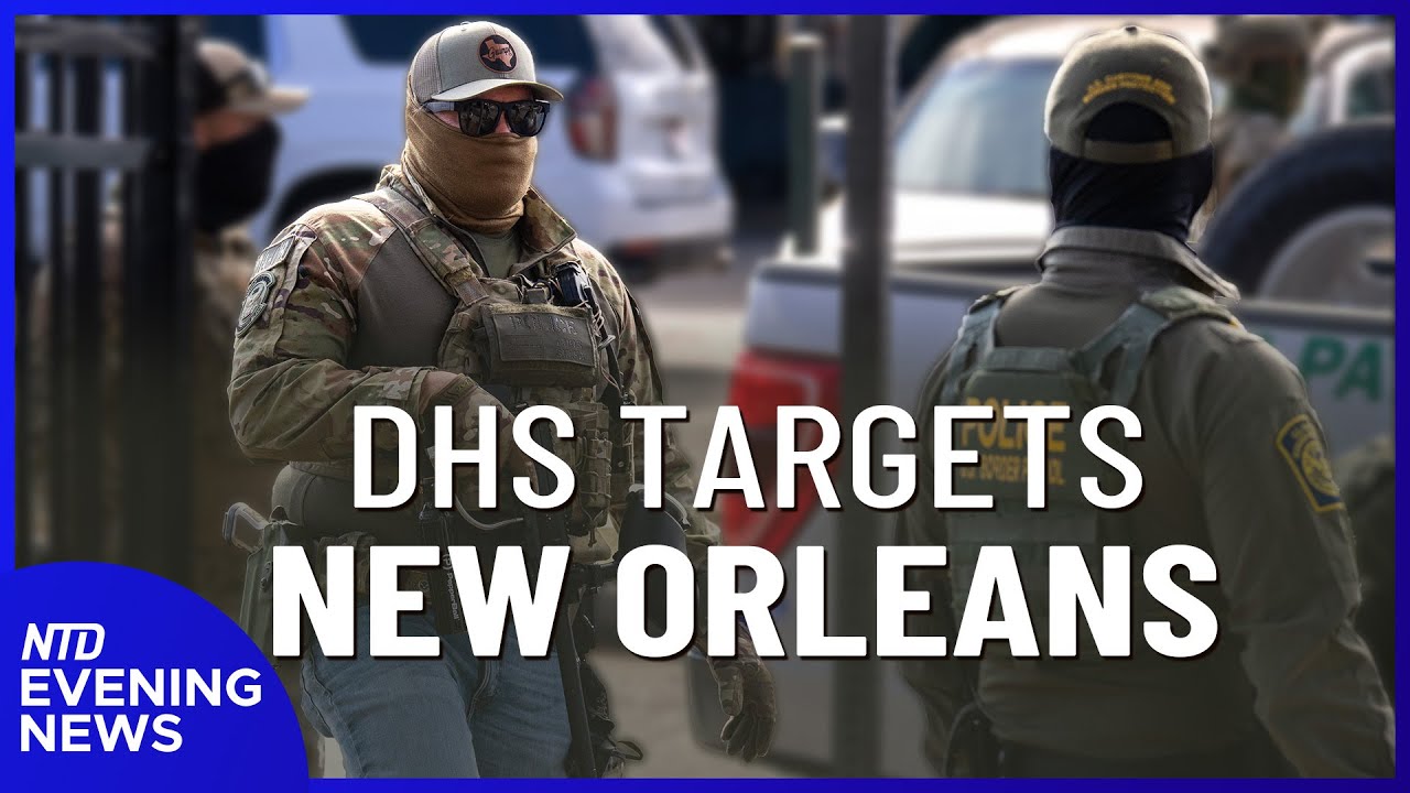 DHS Begins Immigration Sweep in New Orleans; Trump Pardons Rep. Cuellar | NTD Evening News (Dec. 3)