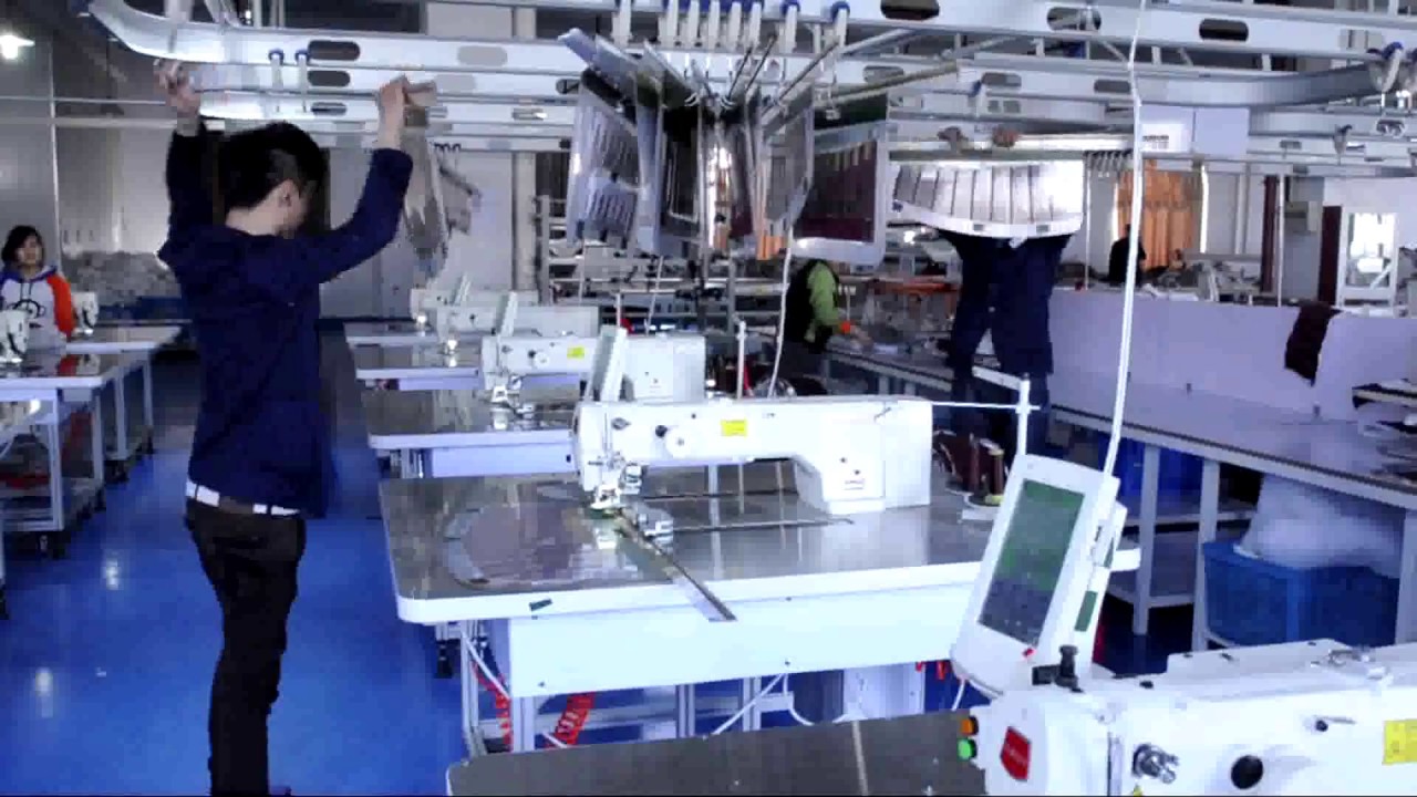 zoje auto  pattern machine Working on Real Factory